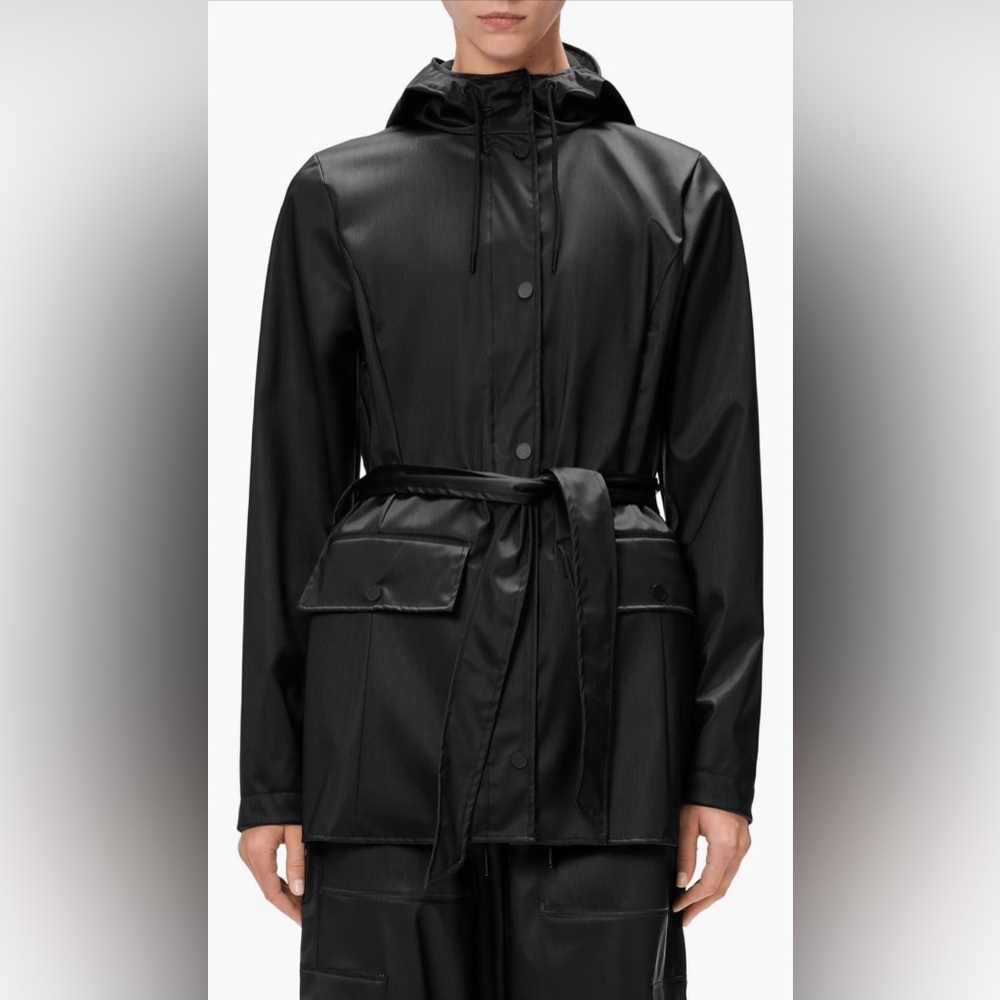 Rains Curve Waterproof Rain Jacket - Picture 2 of 8